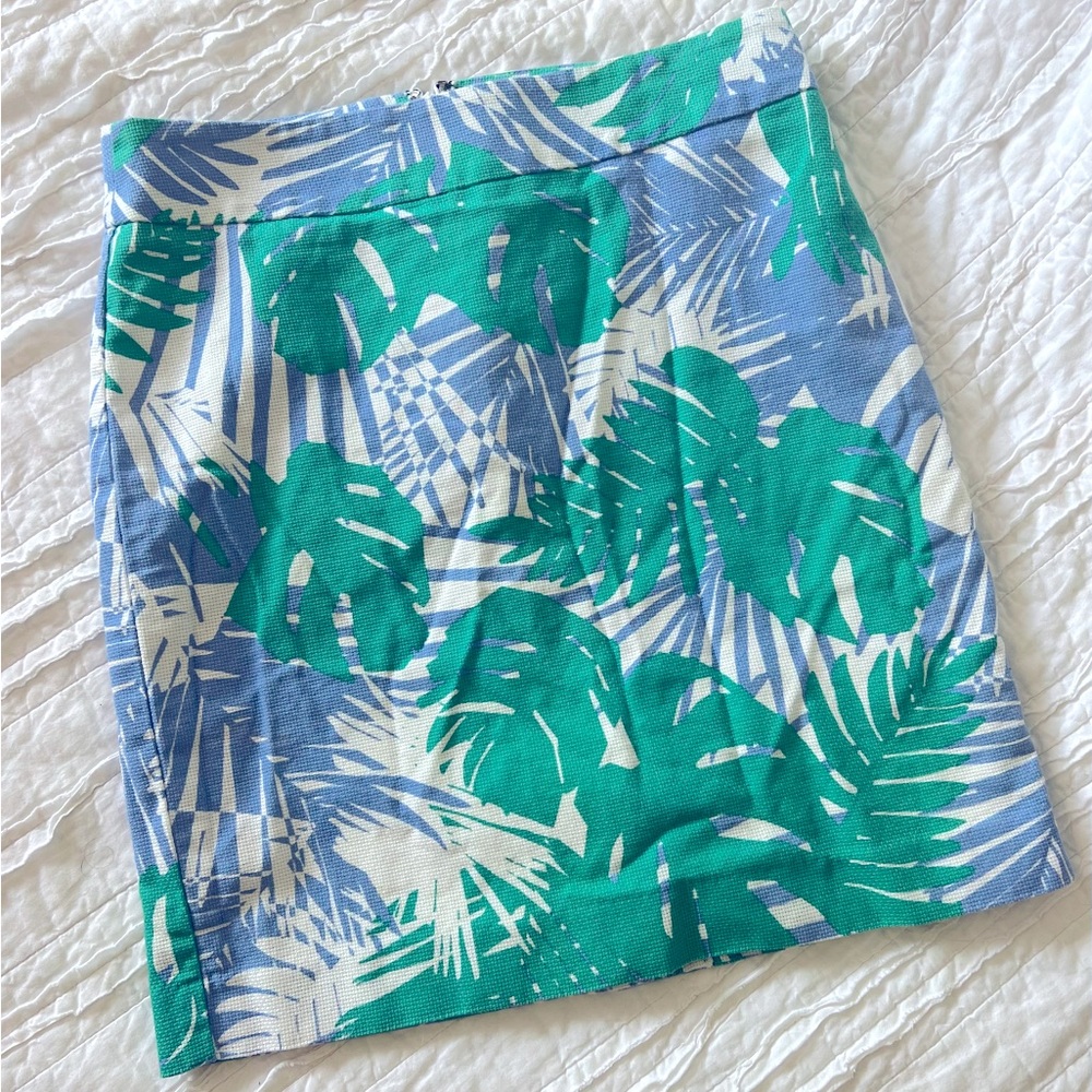 LOFT Tropical Pencil Skirt